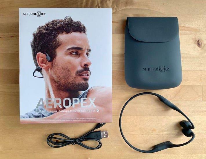 Aftershokz Aeropex Wireless Bone Conduction Headphones Brand New Audio Headphones Headsets on Carousell