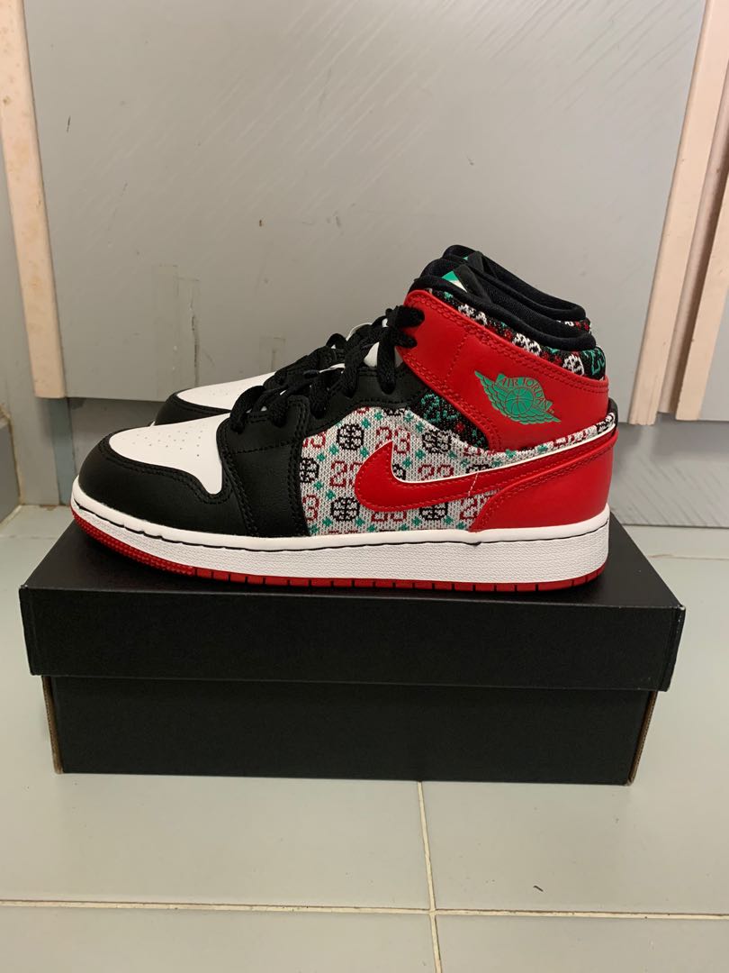 Air jordan 1 mid holiday best sale
