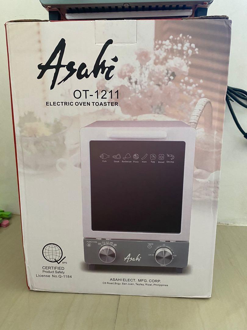 ASAHI MINI OVEN TOASTER, TV & Home Appliances, Kitchen Appliances