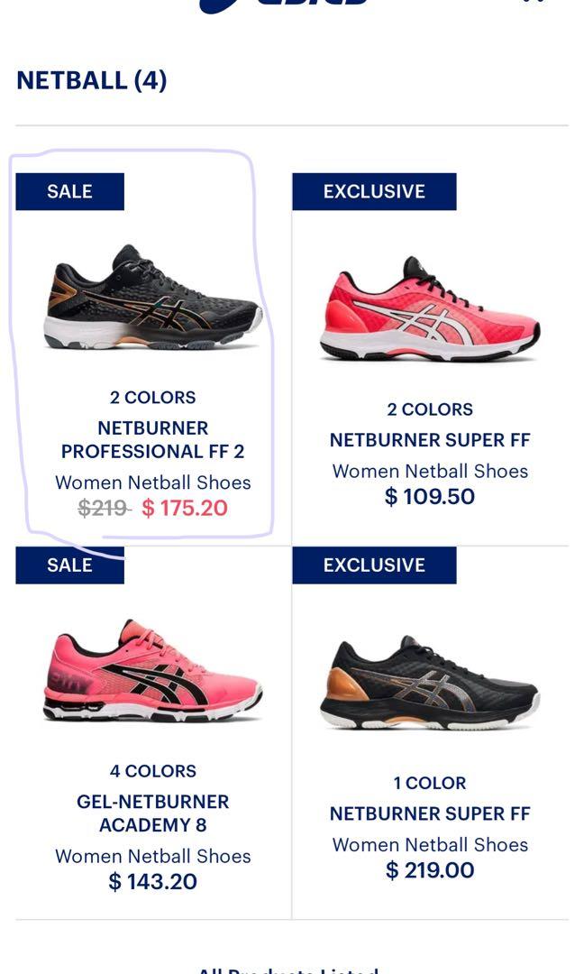 Netball cheap asics 219