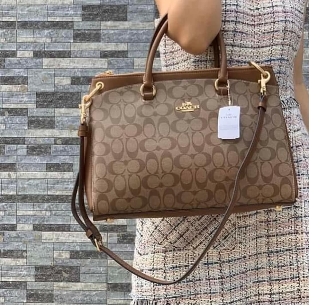 original coach 2 way sling bag, Luxury, Bags & Wallets on Carousell