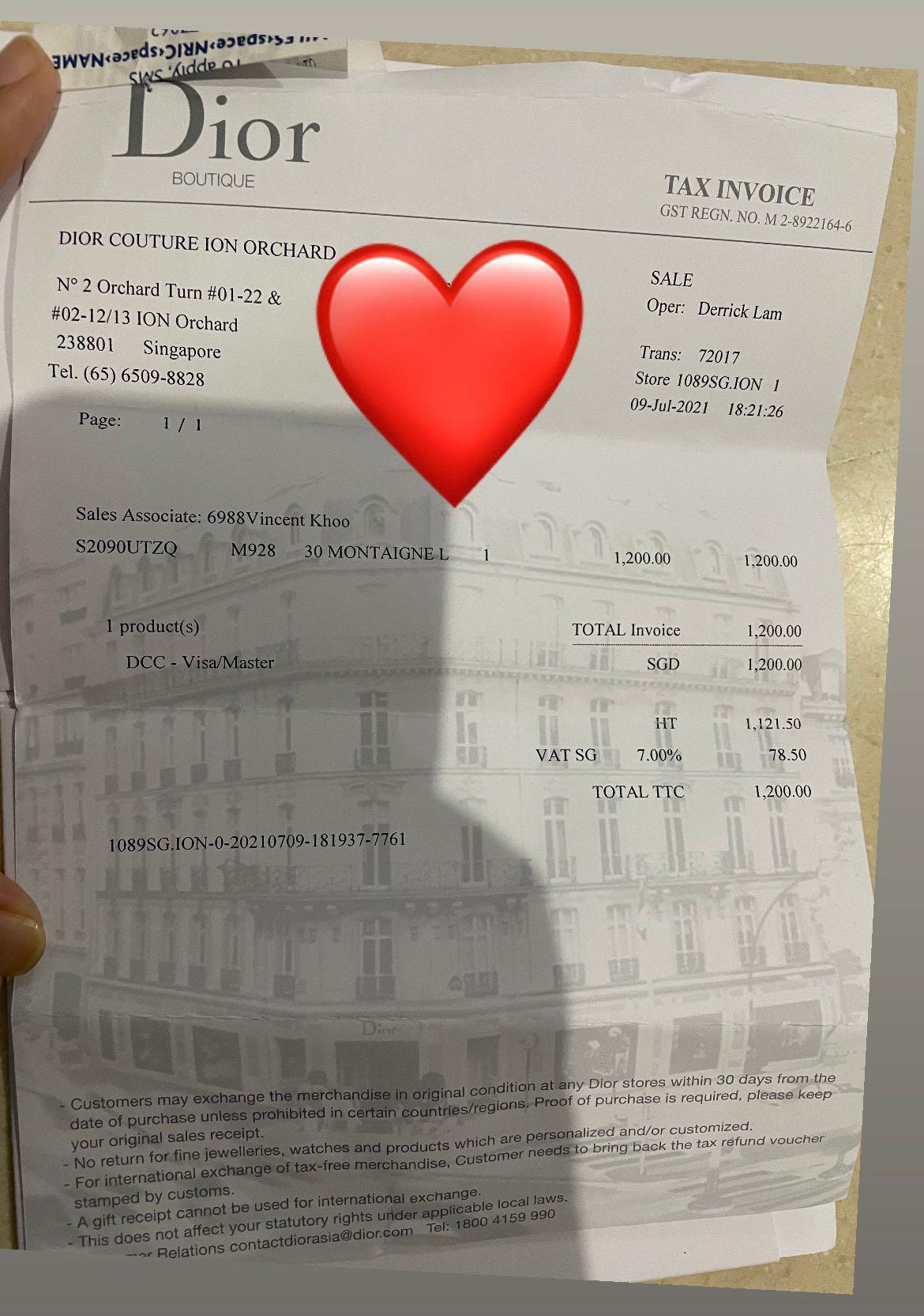 Authentic Dior Sling bag with receipt, Luxury, Bags & Wallets on Carousell