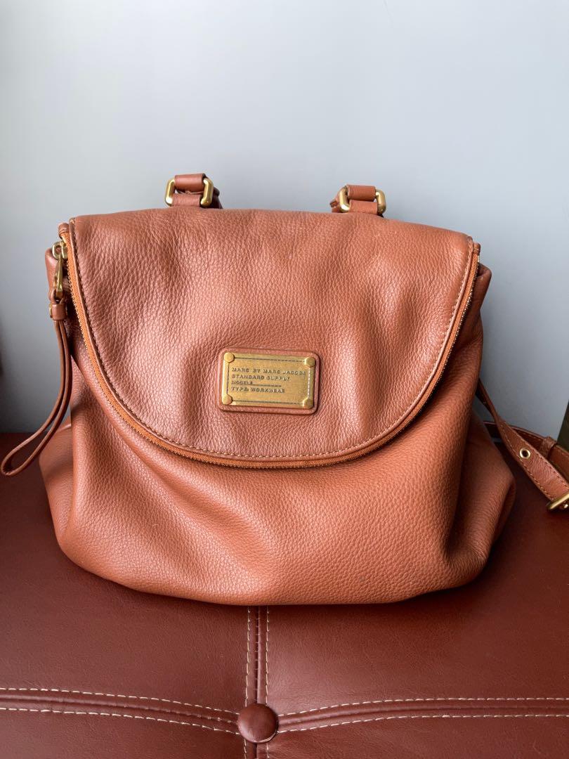 Authentic Marc Jacob Mariska Q Leather Backpack