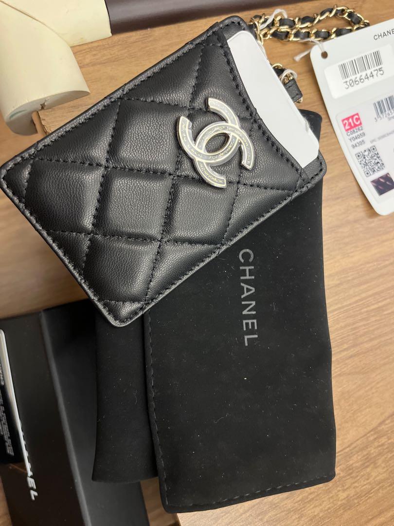 Chanel Lanyard / Card Holder, Luxury, Bags & Wallets on Carousell