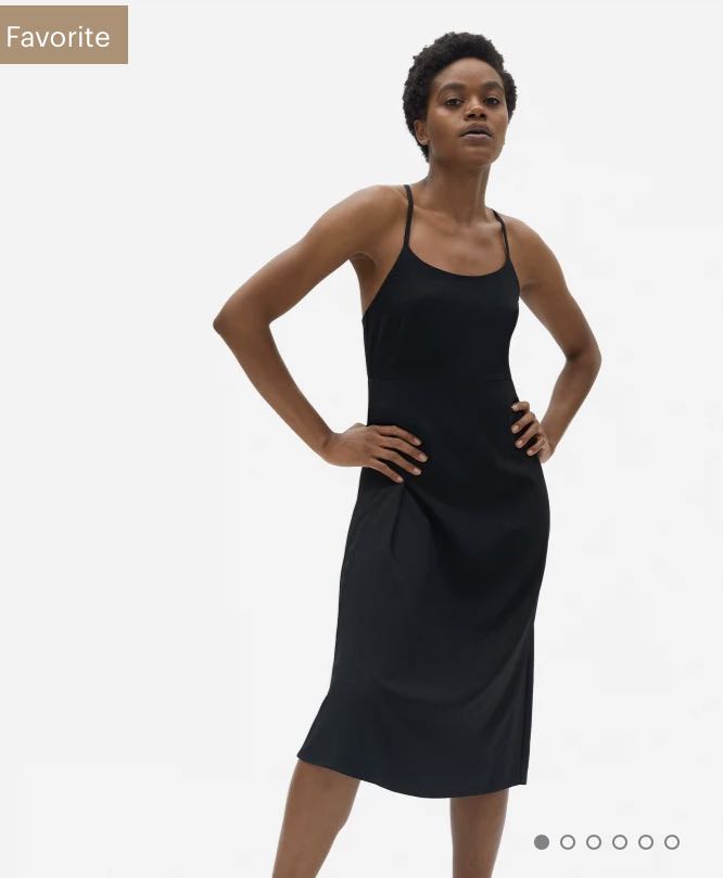 BNWT Everlane 2 GoWeave Cross-Back Slip 