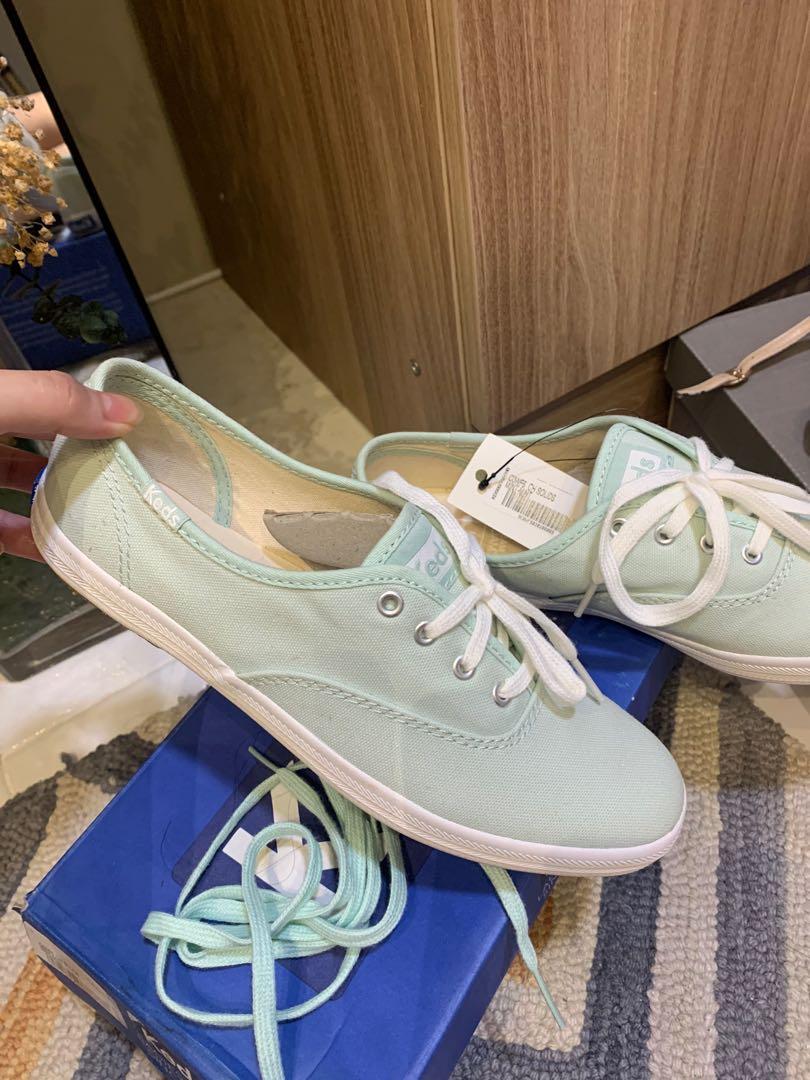 Brand new Keds mint pastel green shoes