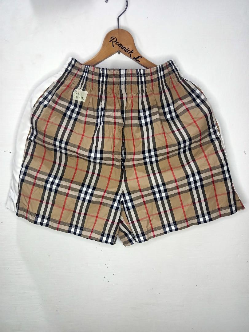 Burberry plaid shorts store