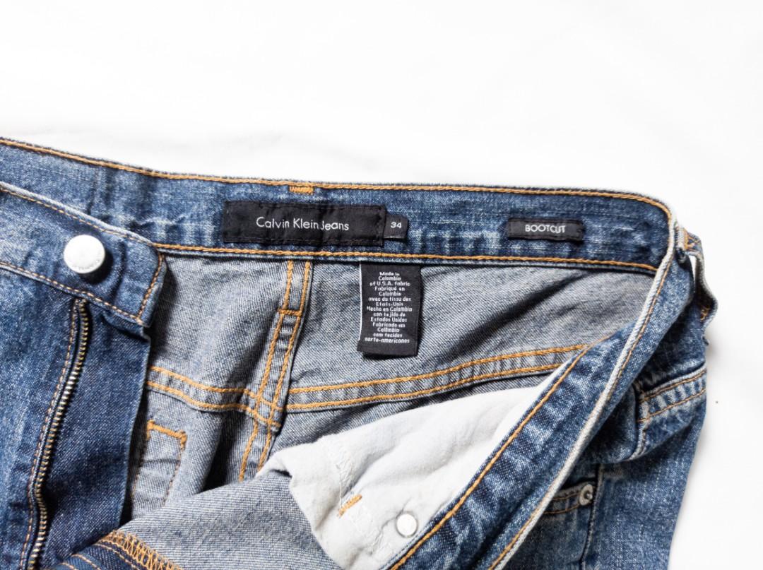 Calvin Klein jeans Size 34, Fesyen Pria 