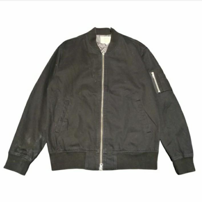 canvas bomber jacket