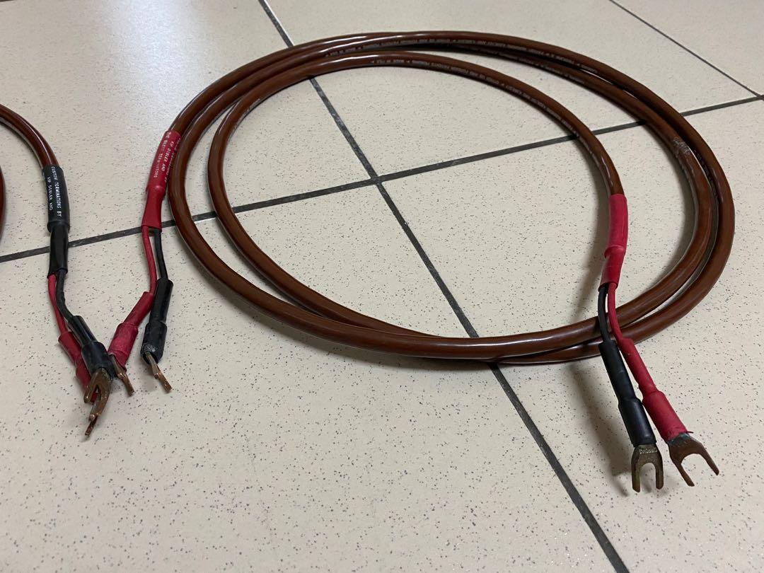 Cardas Twinlink A Speaker Cables, original 2.5m pair, Audio, Soundbars