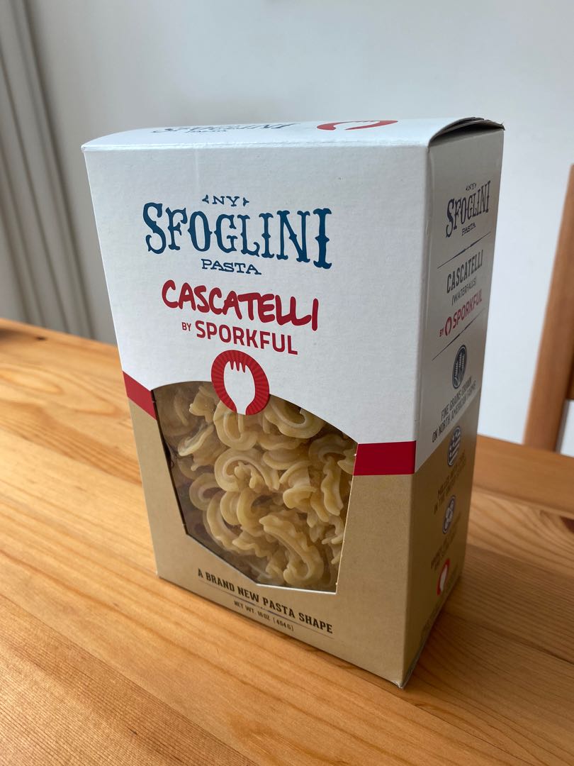 Cascatelli pasta, Food & Drinks, Rice & Noodles on Carousell