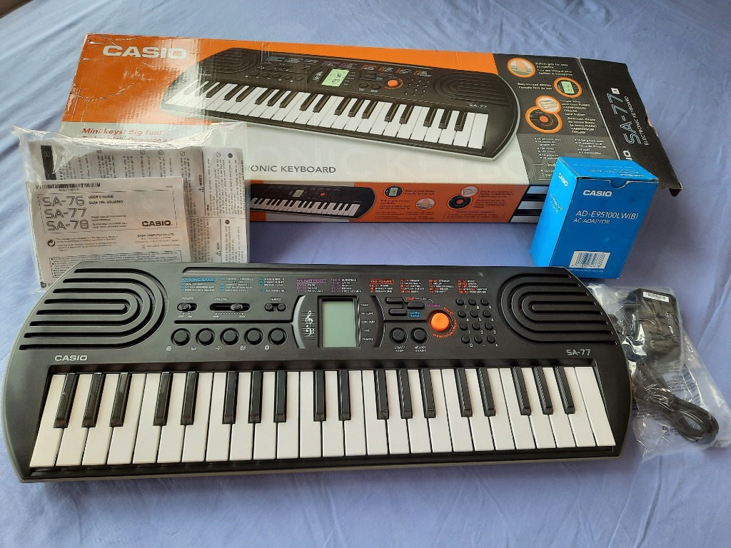 Casio sa 77 hot sale piano