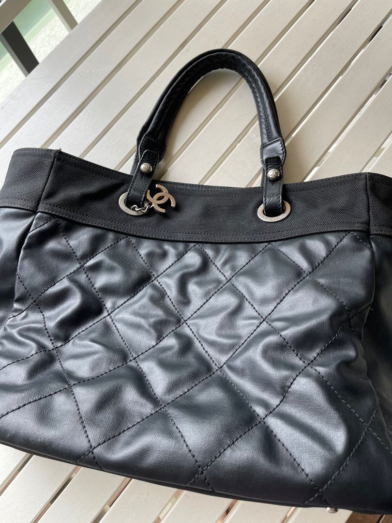 Chanel Biarritz Tote Bag Medium, Luxury, Bags & Wallets on Carousell
