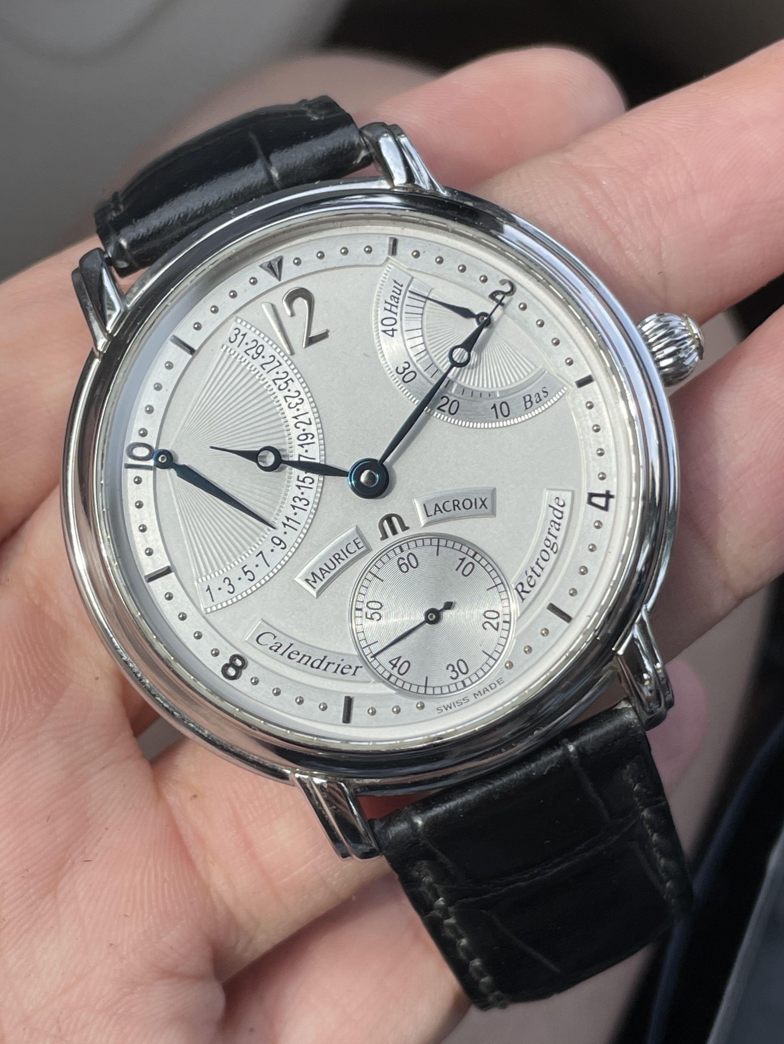 Maurice lacroix store masterpiece calendrier retrograde