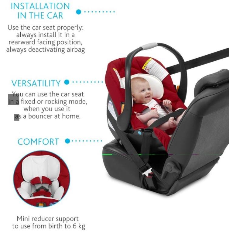 Chicco keyfit red sale
