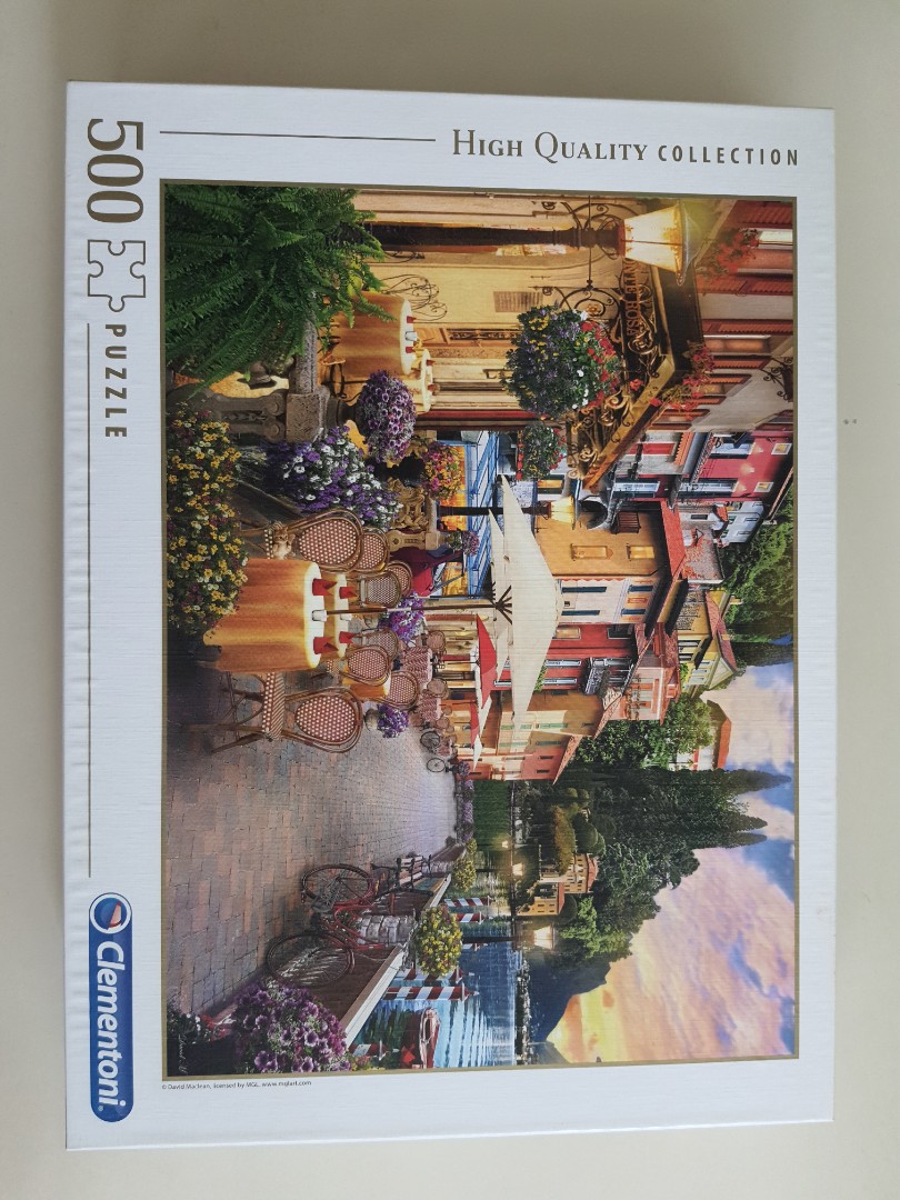 Clementoni 500 piece jigsaw puzzle, Hobbies & Toys, Toys & Games on ...
