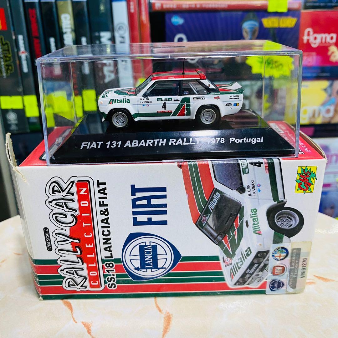 CM'S 1:64 Die-cast Model Car Rally Car Collection SS.18 Lancia