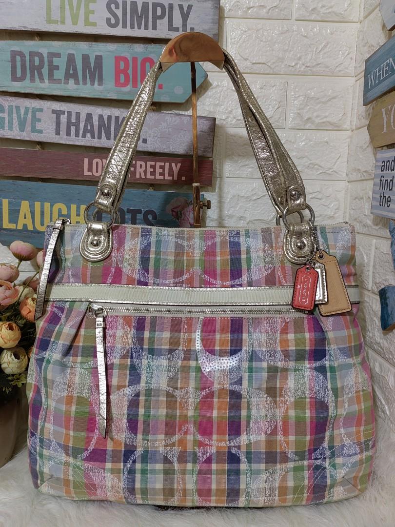 Coach poppy new arrivals glam tote