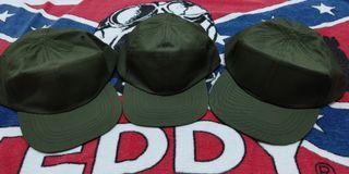 Combo vintage army cap topi og