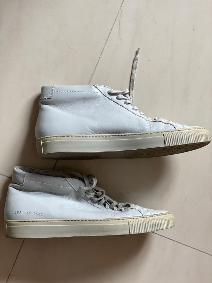 common projects achilles mid grey