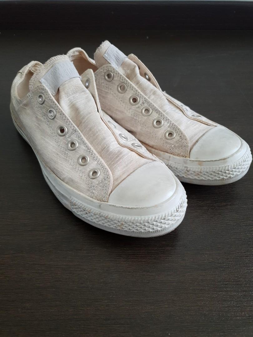 Mens laceless deals converse