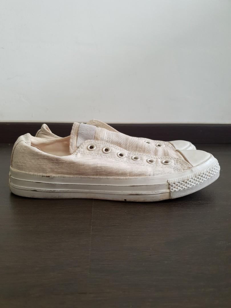 Mens converse hot sale slip ons