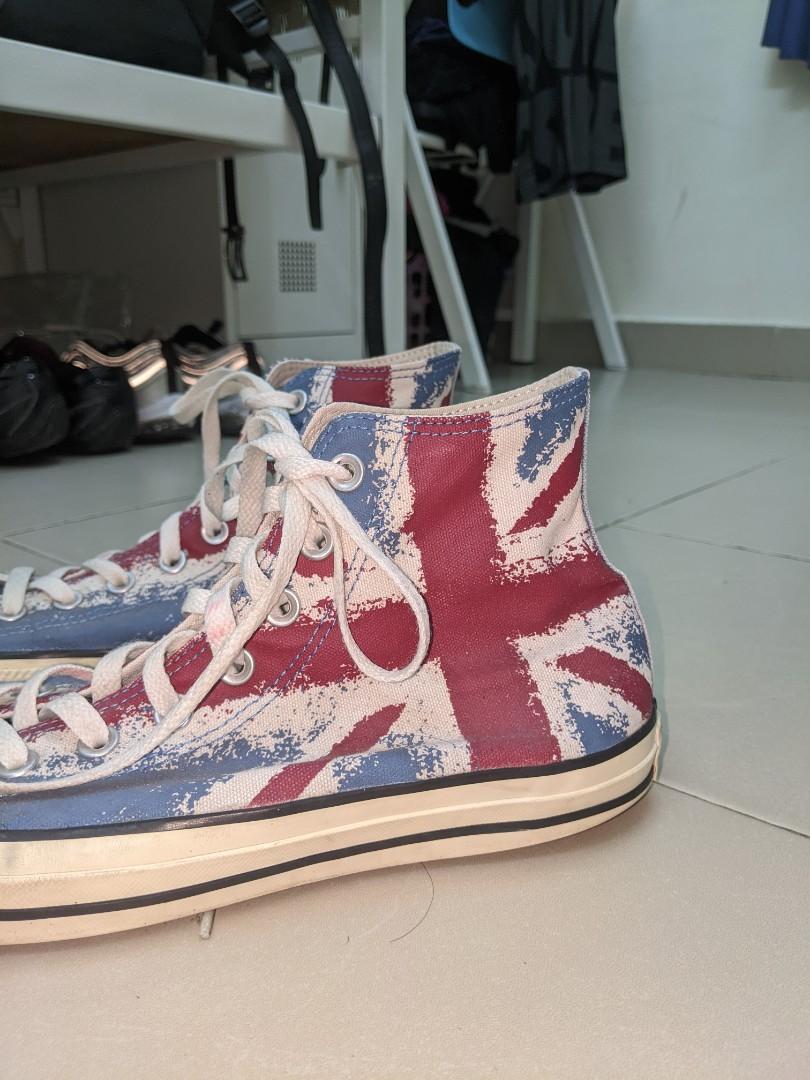 CONVERSE UK FLAG Men s Fashion Footwear Sneakers on Carousell