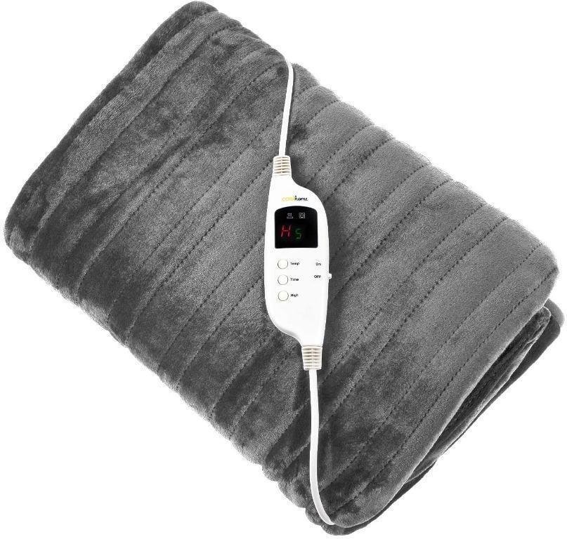 Cosi Home Electric Blanket Blue or Grey, Furniture & Home Living