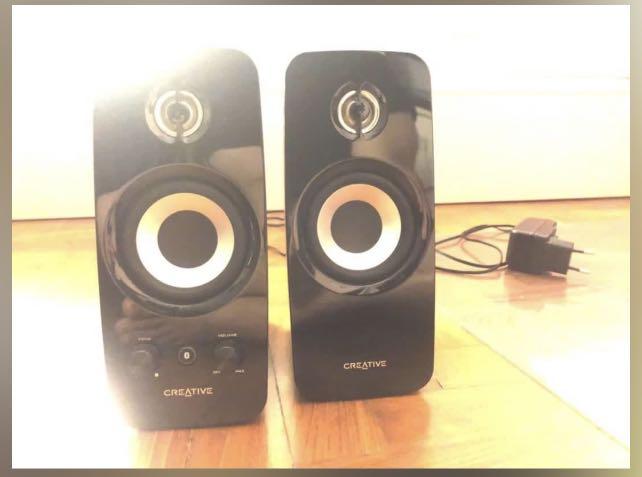 Creative t15 wireless bluetooth sales 2.0 computer speaker system