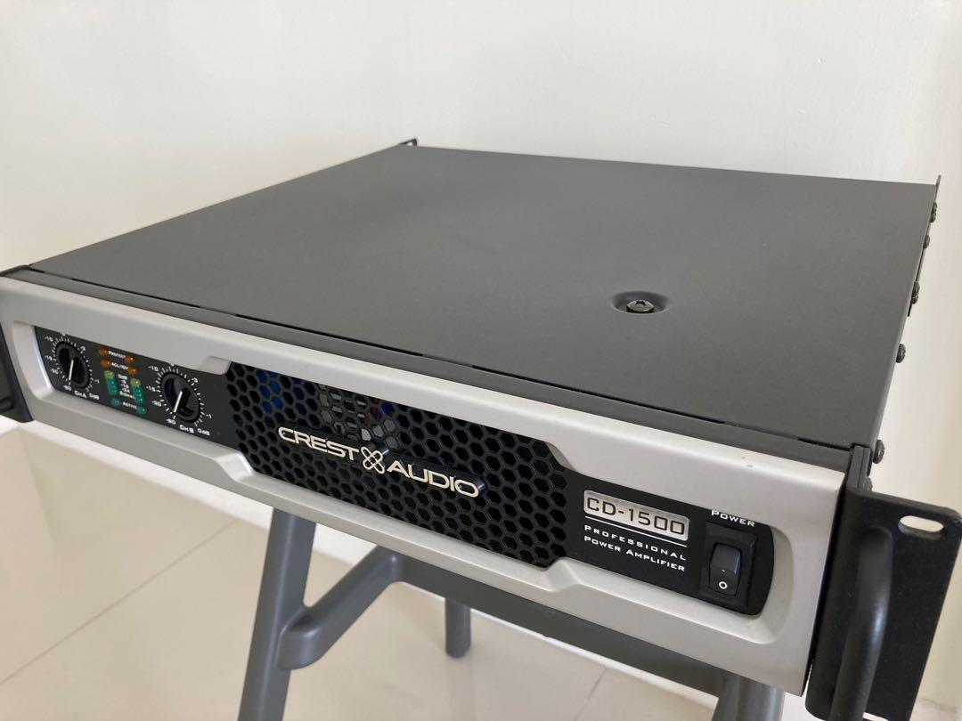 CREST AUDIO CD1500 パワーアンプ CREST AUDIO CD-1500 デジタルパワーアンプ｜中古 山陽電子商会