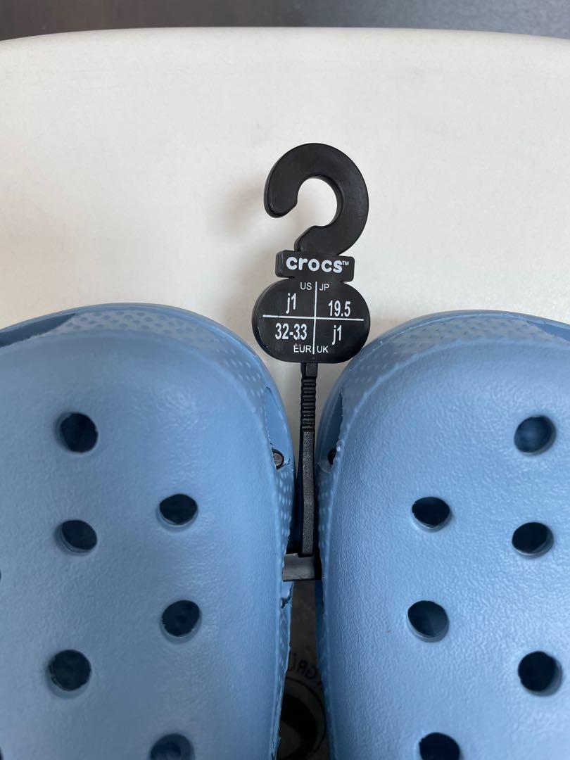 Crocs chambray blue hot sale