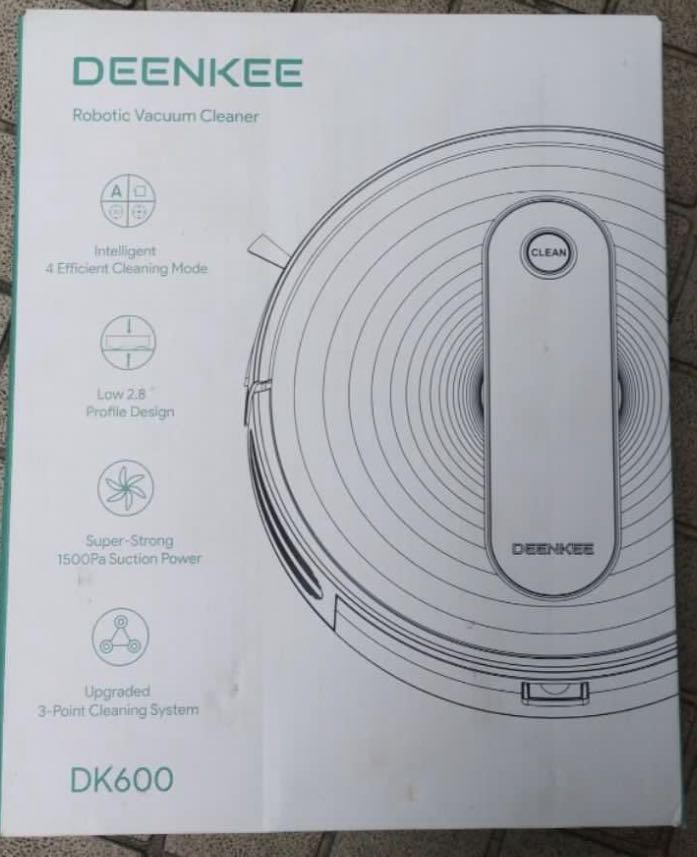 Deenkee DK600 Robotic Vacuum Cleaner, TV & Home Appliances, Vacuum