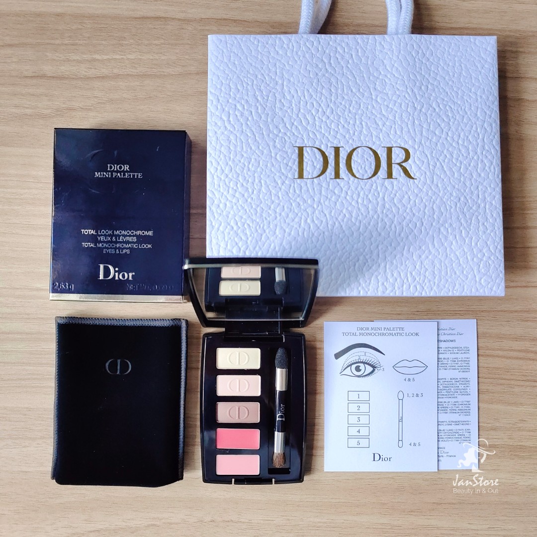 Dior Total Look Monochrome Mini Eyeshadow Lipstick Palette