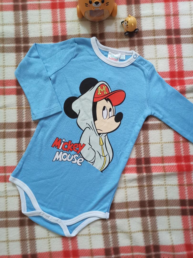 Disney baby long sleeve romper Mickey Mouse Babies Kids Babies