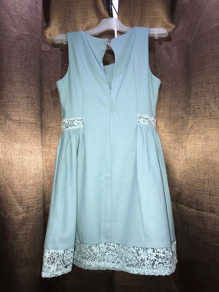 Pastel turquoise dress sales