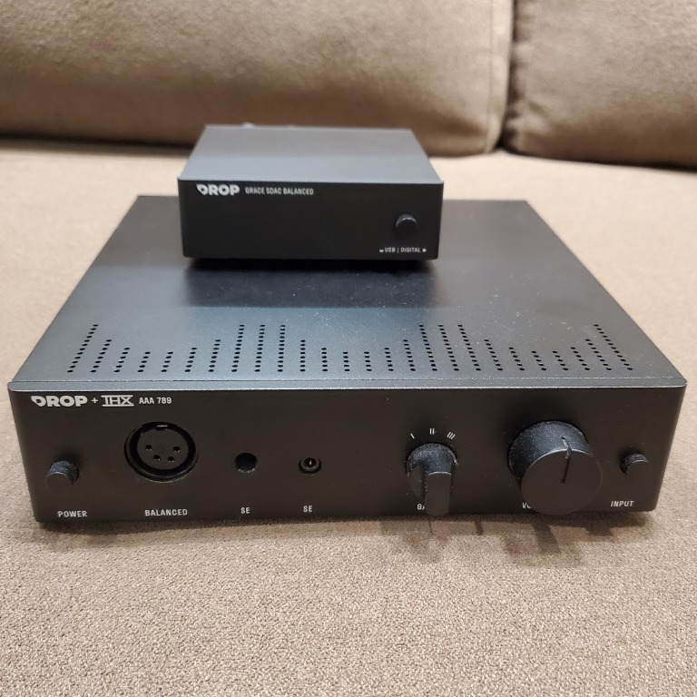 DROP THX AAA 789 LINEAR AMPLIFIER GRACE DESIGN STANDARD DAC BALANCED with free cables