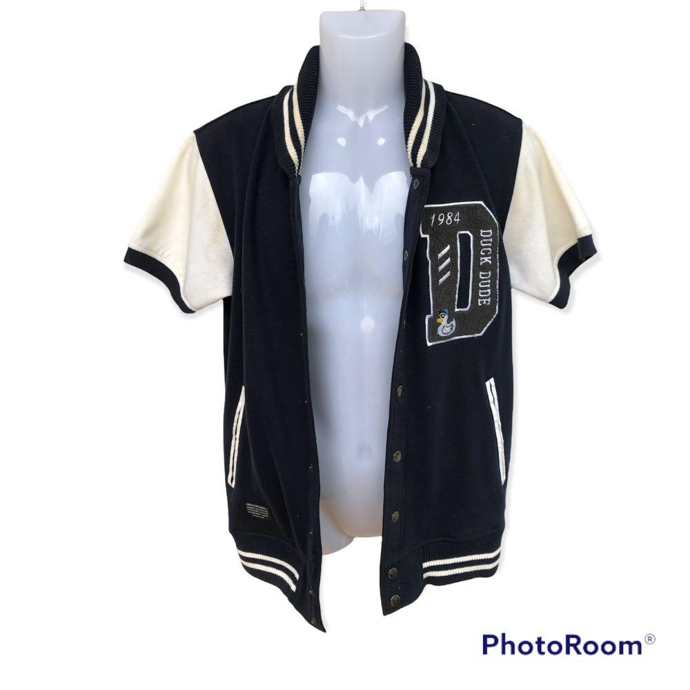 Short sleeve cheap baseball jacket