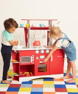 ELC Wooden Diner Kitchen Set Babies Kids Infant Playtime on Carousell