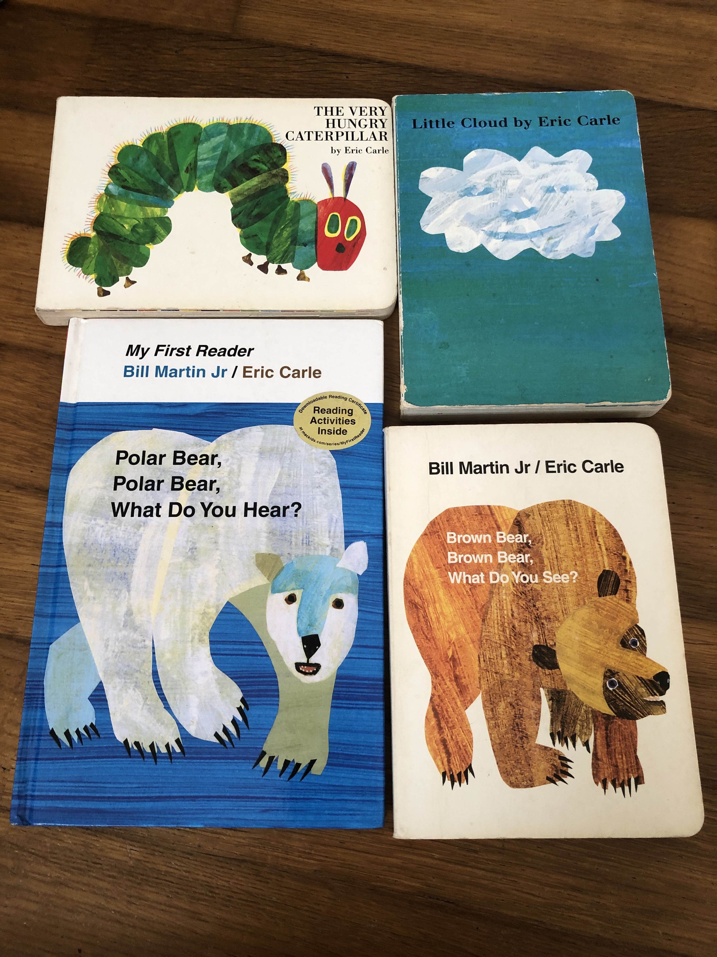 caterpillar,　very　hungry　Children's　Bear),　Books　Magazines,　Hobbies　Bear,　(Brown　Little　Books　Toys,　The　Carle　Polar　Cloud,　on　Carousell　Eric　Books