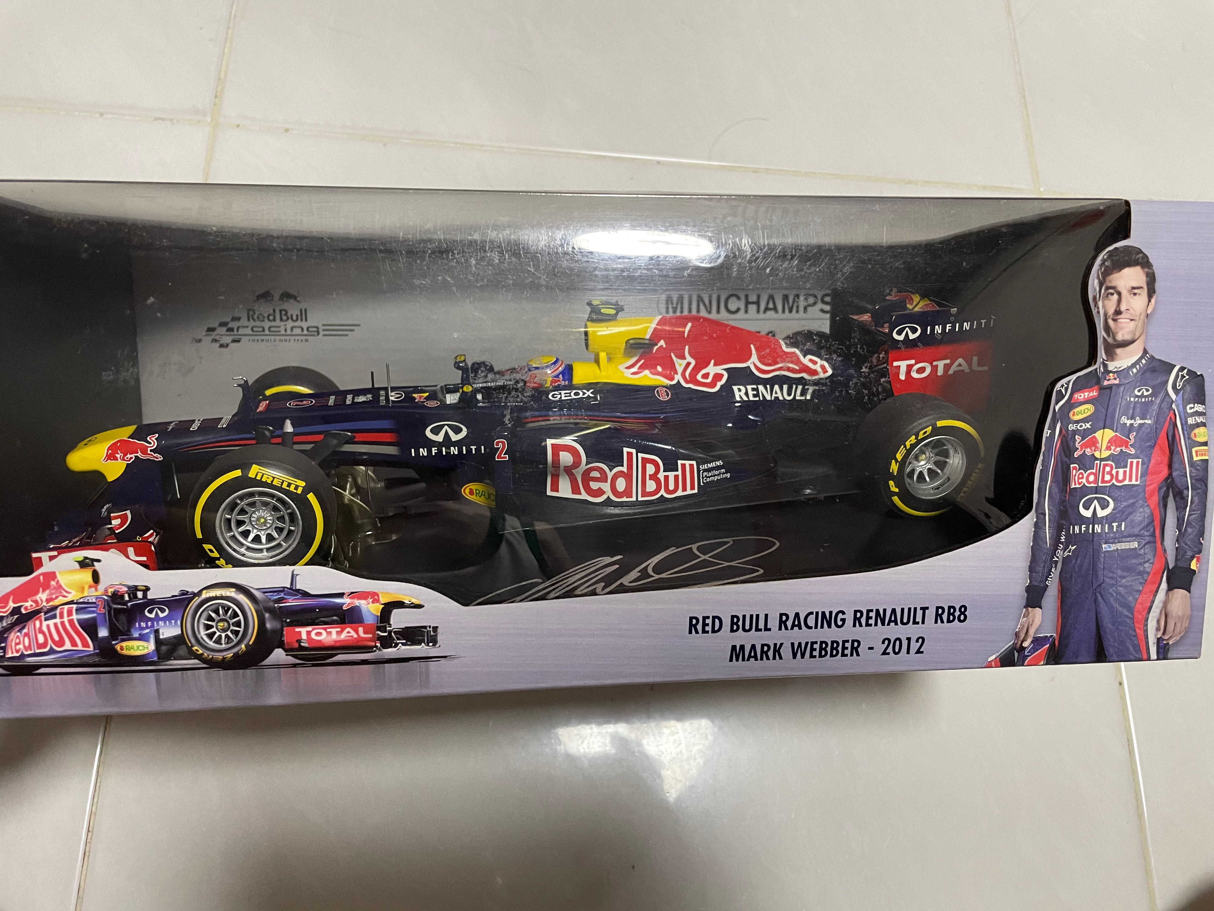 ミニチャンプス 1/18 レッドブルRB8-