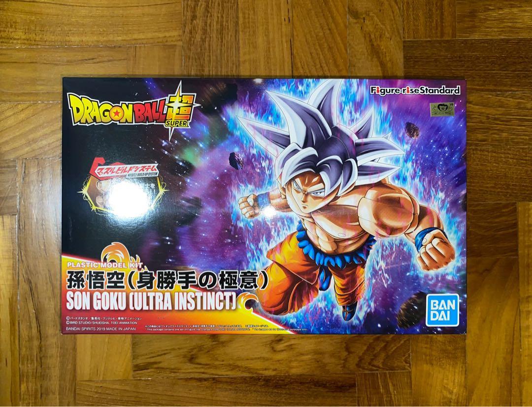 Dragon Ball Super Rise Son Goku Ultra Instinct Figure Model Kit Z DBZ New MIB 