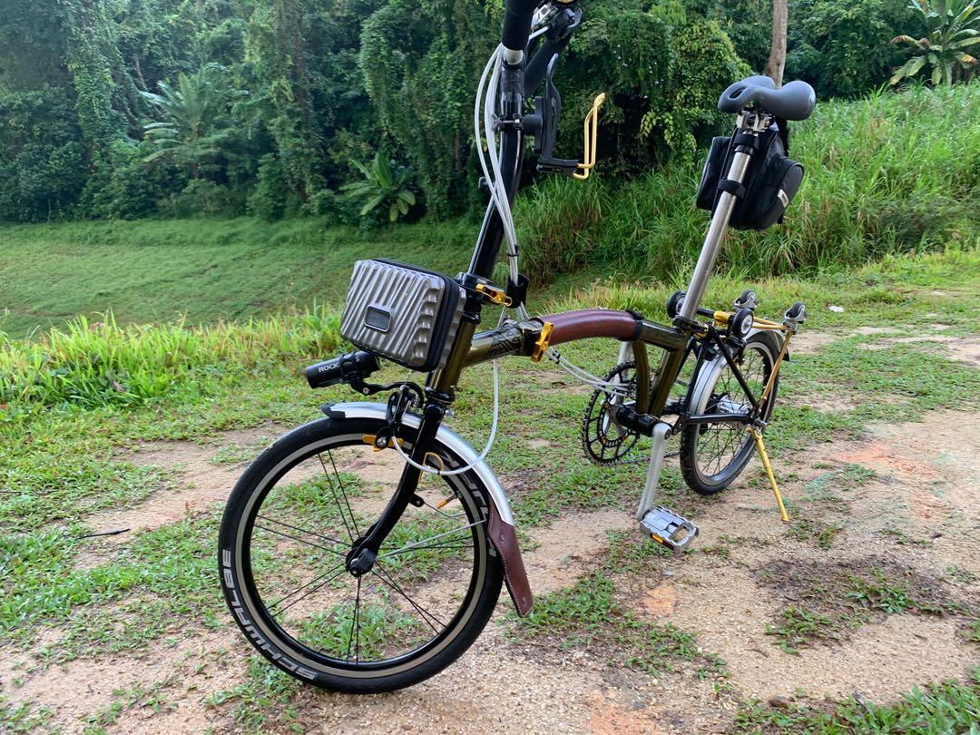 Carrier folding bike on sale