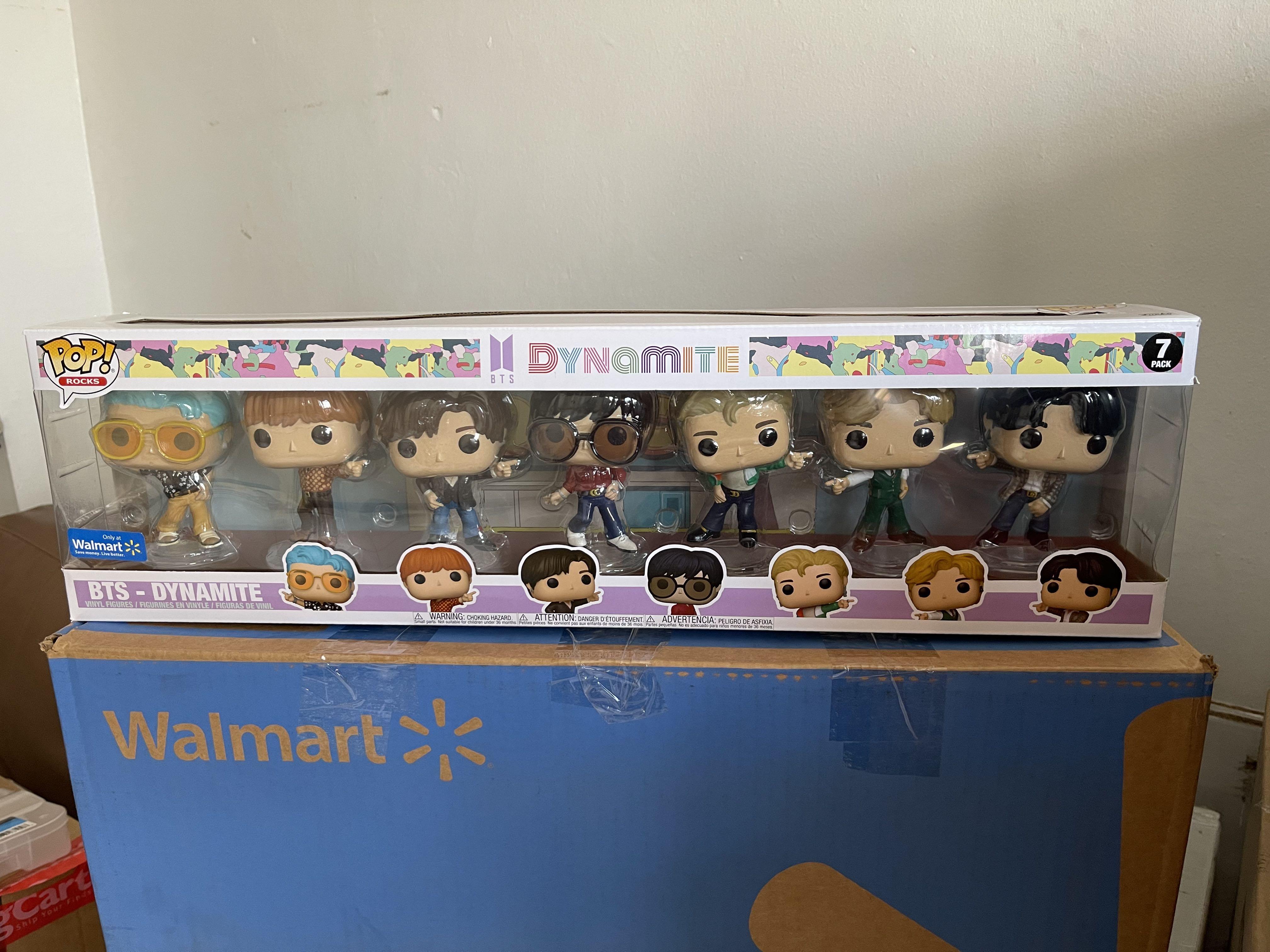 Funko Pop! Rocks Vinyl Figures: 7PK BTS - Dynamite - Walmart Exclusive,  Hobbies & Toys, Memorabilia & Collectibles, K-Wave on Carousell