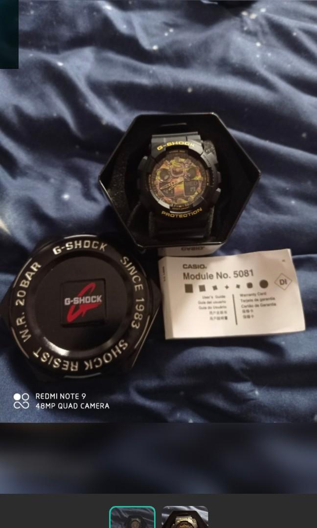 G shock ga 100cf 5081 store