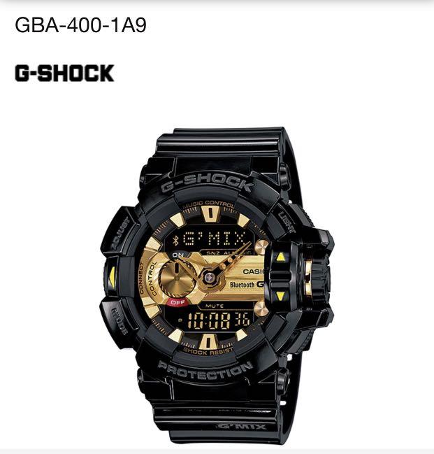 G shock gba 400 bluetooth new arrivals