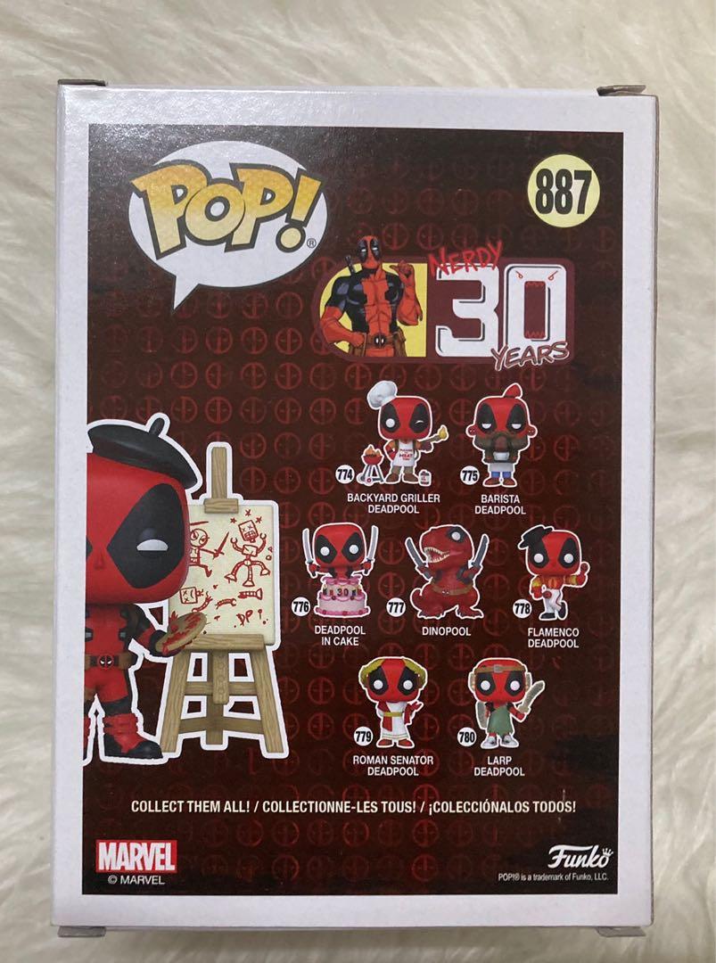  Funko POP! Marvel: Deadpool Artist Only at GameStop : Toys &  Games