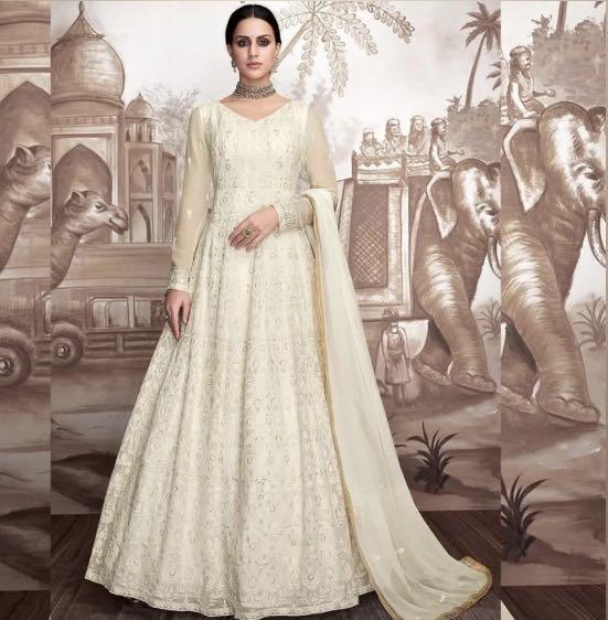 Georgette partywear dress