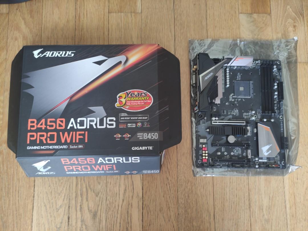 Gigabyte B450 Aorus Pro Wifi