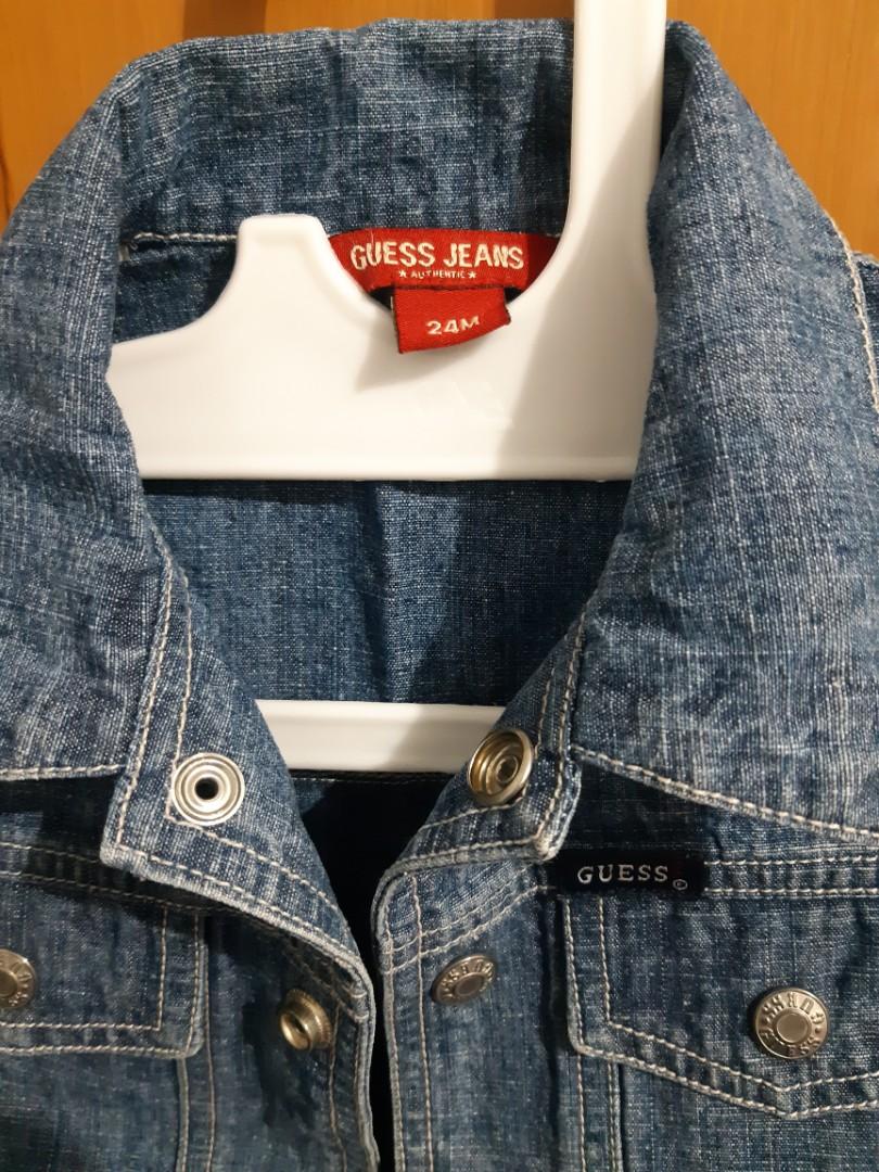 Guess kids jacket jeans, Bayi \u0026 Anak 