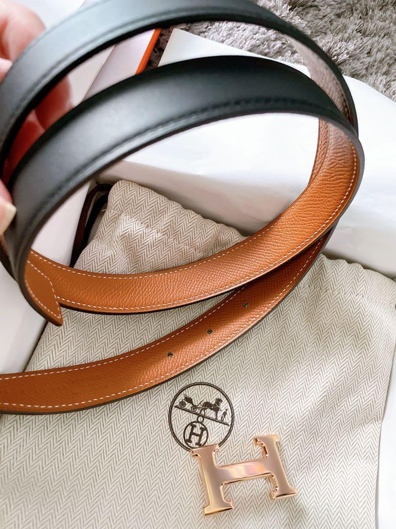 Hermes mini constance belt 24mm hot sale